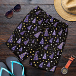 Wizard Hat Pattern Print Men's Shorts