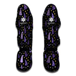 Wizard Hat Pattern Print Muay Thai Shin Guard