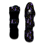 Wizard Hat Pattern Print Muay Thai Shin Guard