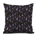 Wizard Hat Pattern Print Pillow Cover
