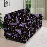 Wizard Hat Pattern Print Sofa Cover