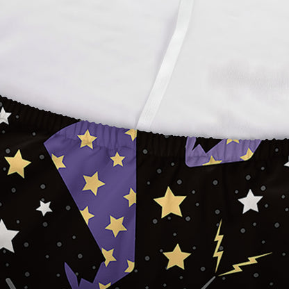 Wizard Hat Pattern Print Sofa Cover