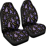 Wizard Hat Pattern Print Universal Fit Car Seat Covers
