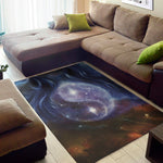 Woman Space Yin Yang Painting Print Area Rug