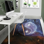 Woman Space Yin Yang Painting Print Area Rug