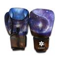 Woman Space Yin Yang Painting Print Boxing Gloves