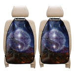 Woman Space Yin Yang Painting Print Car Seat Organizers