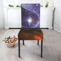 Woman Space Yin Yang Painting Print Dining Chair Slipcover