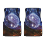 Woman Space Yin Yang Painting Print Front Car Floor Mats