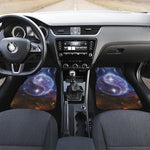 Woman Space Yin Yang Painting Print Front Car Floor Mats