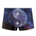 Woman Space Yin Yang Painting Print Men's Boxer Briefs