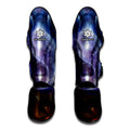 Woman Space Yin Yang Painting Print Muay Thai Shin Guards