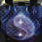 Woman Space Yin Yang Painting Print Pet Car Back Seat Cover