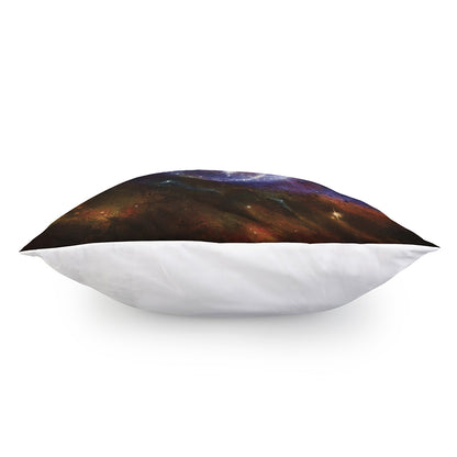 Woman Space Yin Yang Painting Print Pillow Cover