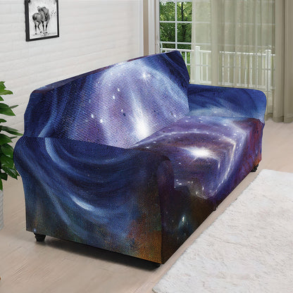 Woman Space Yin Yang Painting Print Sofa Cover