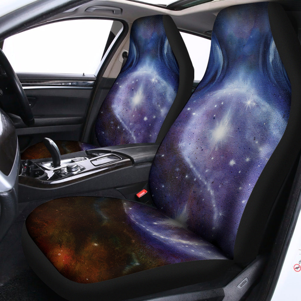 Woman Space Yin Yang Painting Print Universal Fit Car Seat Covers