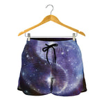 Woman Space Yin Yang Painting Print Women's Shorts