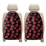Women's Lips Pattern Print Car Seat Organizers