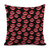 Women's Lips Pattern Print Pillow Cover