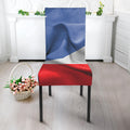 Wrinkled Puerto Rican Flag Print Dining Chair Slipcover