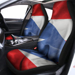 Wrinkled Puerto Rican Flag Print Universal Fit Car Seat Covers