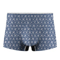 X Cross Denim Jeans Pattern Print Men's Boxer Briefs