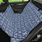 X Cross Denim Jeans Pattern Print Pet Car Back Seat Cover