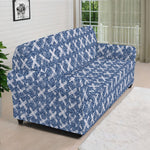 X Cross Denim Jeans Pattern Print Sofa Cover
