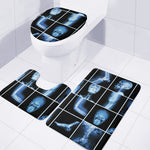 X-Ray Film Radiology Print 3 Piece Bath Mat Set