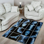 X-Ray Film Radiology Print Area Rug