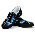 X-Ray Film Radiology Print Black Slip On Sneakers