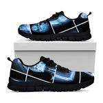 X-Ray Film Radiology Print Black Sneakers