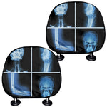 X-Ray Film Radiology Print Car Headrest Covers