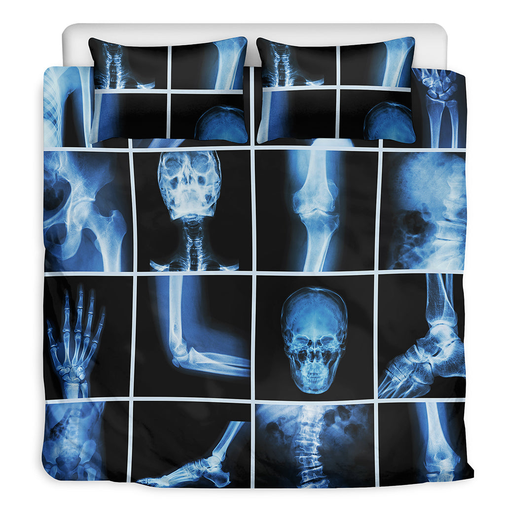 X-Ray Film Radiology Print Duvet Cover Bedding Set