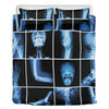 X-Ray Film Radiology Print Duvet Cover Bedding Set