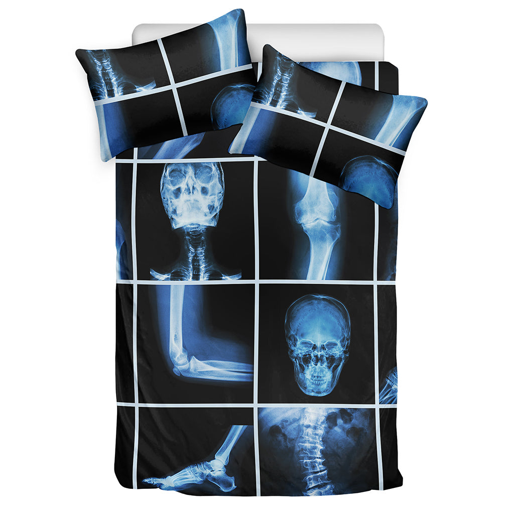 X-Ray Film Radiology Print Duvet Cover Bedding Set