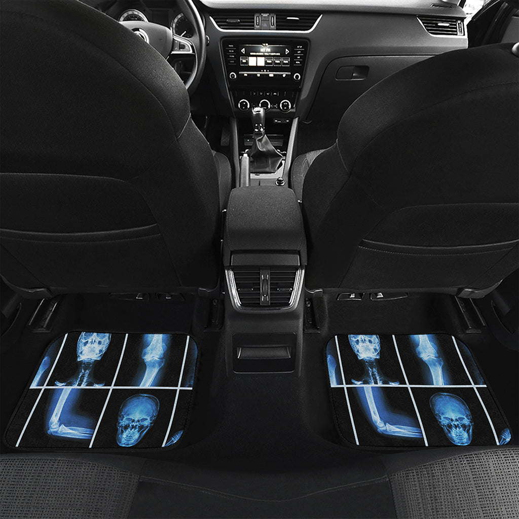 X-Ray Film Radiology Print Front and Back Car Floor Mats