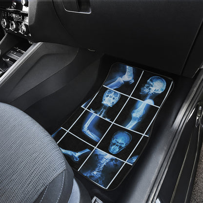X-Ray Film Radiology Print Front and Back Car Floor Mats