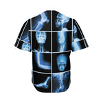 X-Ray Film Radiology Print Men's Baseball Jersey