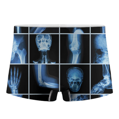 X-Ray Film Radiology Print Men's Boxer Briefs