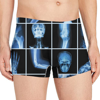 X-Ray Film Radiology Print Men's Boxer Briefs