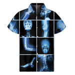 X-Ray Film Radiology Print Men's Short Sleeve Shirt