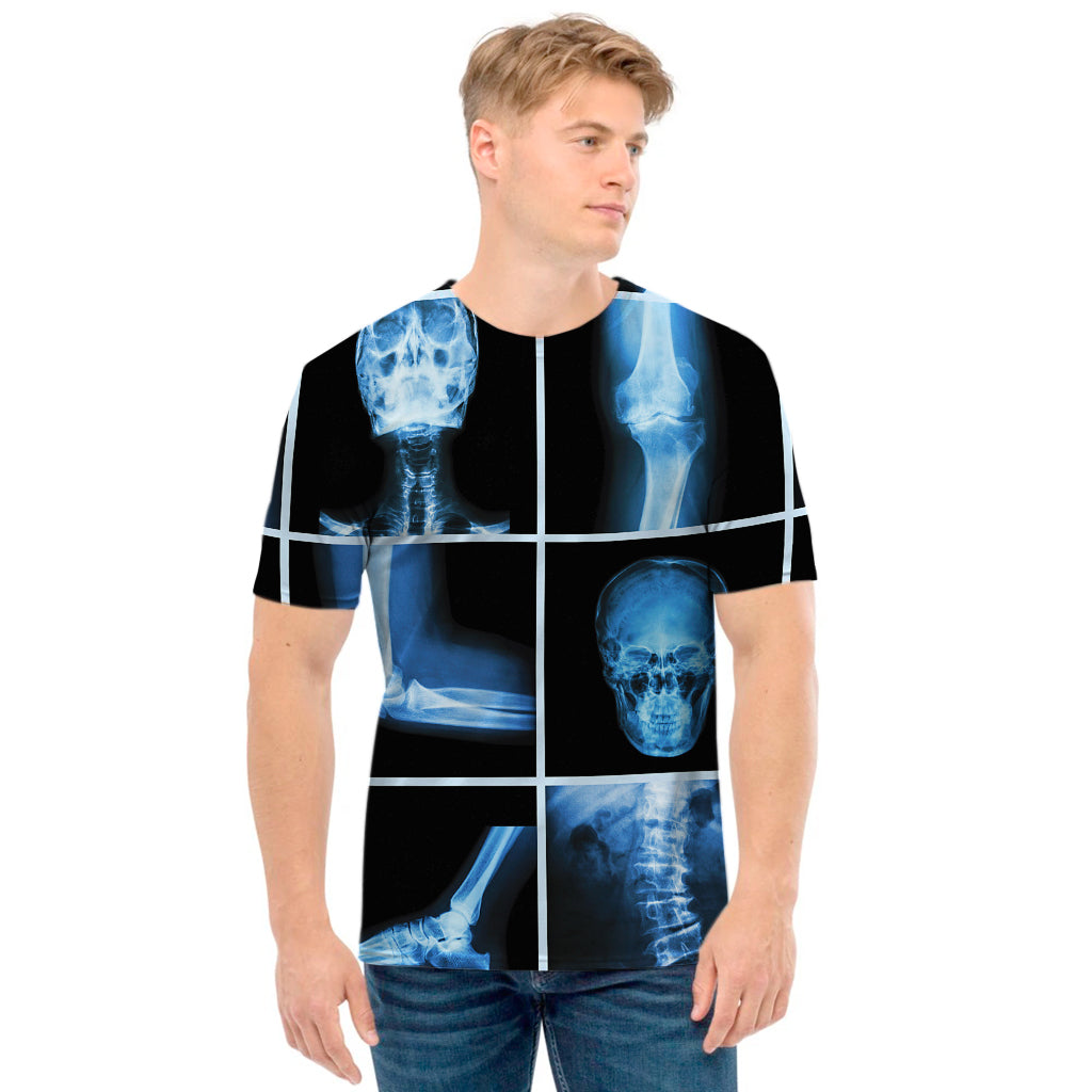 X-Ray Film Radiology Print Men's T-Shirt
