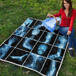 X-Ray Film Radiology Print Quilt