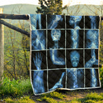 X-Ray Film Radiology Print Quilt