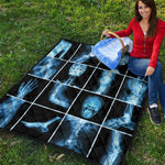 X-Ray Film Radiology Print Quilt