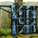 X-Ray Film Radiology Print Quilt