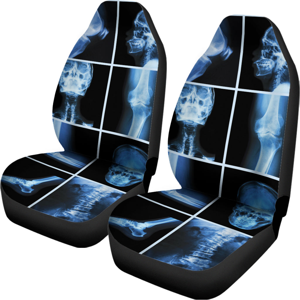 X-Ray Film Radiology Print Universal Fit Car Seat Covers