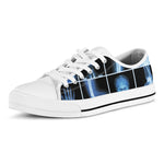 X-Ray Film Radiology Print White Low Top Shoes