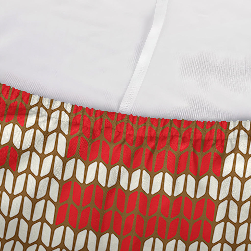 Xmas Deer Knitted Print Sofa Cover